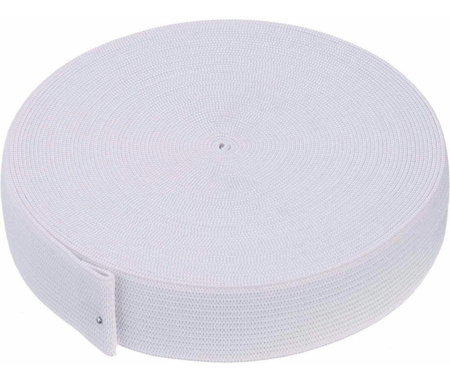 ELASTICO LISO BLANCO 1PULG