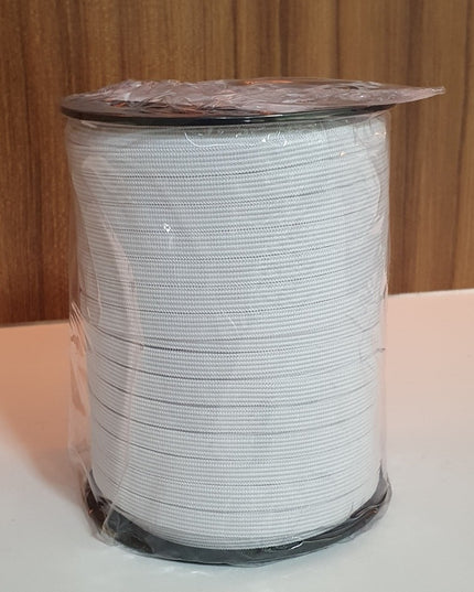 ELÁSTICO LISO BLANCO 1/2PULG
