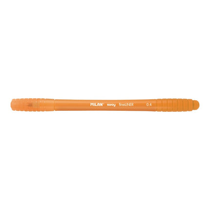 Marcador Milan punta fina Sway naranja 0.4mm
