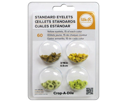 OJALES ESTÁNDAR AMARILLO 0.8CM X 0.5CM