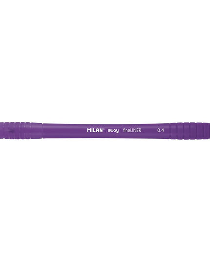 Marcador Milan punta fina Sway morado 0.4mm