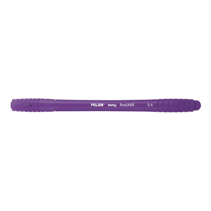 Marcador Milan punta fina Sway morado 0.4mm