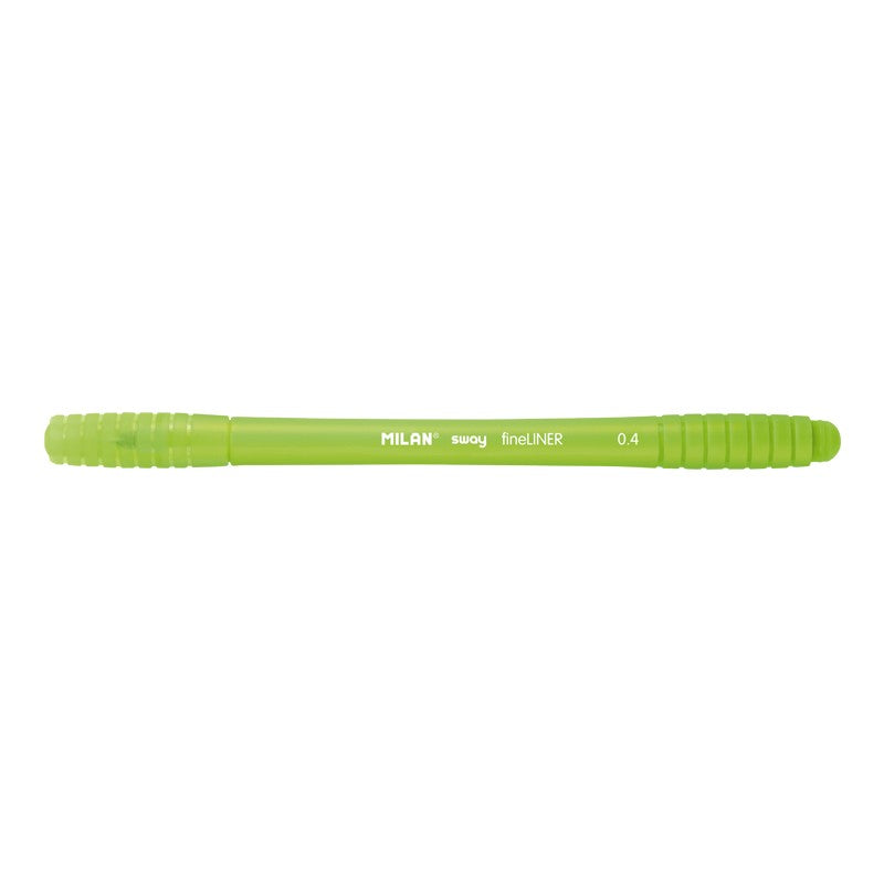 Marcador Milan punta fina Sway verde claro 0.4mm