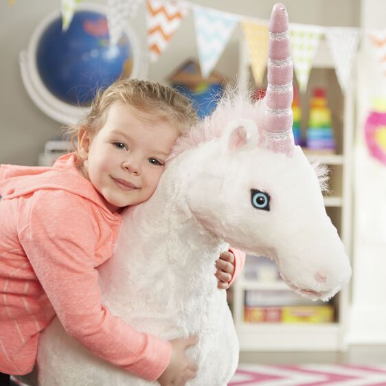 PELUCHE UNICORNIO GIGANTE