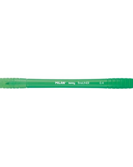 Marcador Milan punta fina Sway verde oscuro 0.4mm