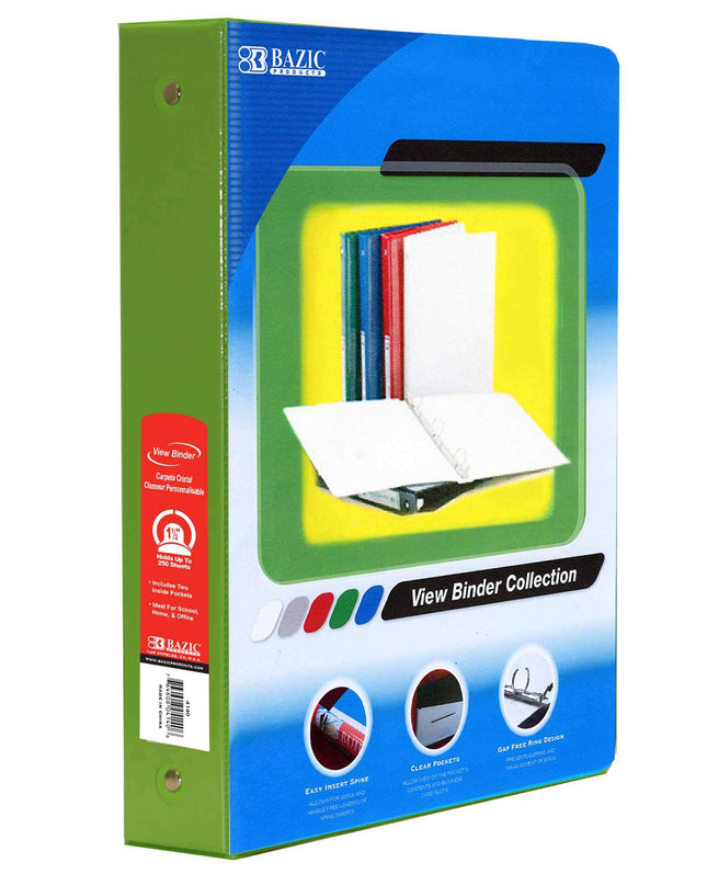 BINDER VERDE LIMA 1-1/2PULG